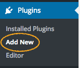 wordpress - add new plugin